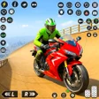 أيقونة البرنامج: Motorcycle Mega Ramp Bike…