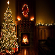 أيقونة البرنامج: Christmas Tree Fireplace …