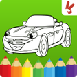 ไอคอนของโปรแกรม: Cars coloring pages for k…