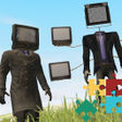 Ícone do programa: Skibidi Titan TV Man Puzz…