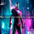 Icon of program: Neon Superheroes Wallpape…
