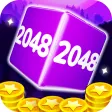 Golden Cube 2048 Game