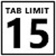 Ikon program: Tab Limit