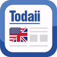 Иконка программы: Easy English News: TODAI