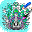 Ikon program: Adults Coloring Offline