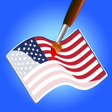 Icoon van programma: Draw The Flag: Geo Colori…