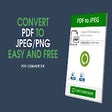 Icon of program: Convert PDF to JPEG/PNG