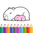 Icoon van programma: Capybara Coloring Pages G…