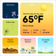 Programikonen: Weather Forecast - Pollen…