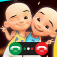 أيقونة البرنامج: Upin Ipin Fake Call