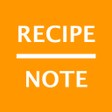 Programın simgesi: Recipe Note - Manage reci…