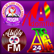 プログラムのアイコン：MOGPA Radio, Adom Fie FM …