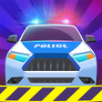 Ícone do programa: Police Car x Kids Racing …