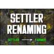 Settler Renaming - Rename Settlers and NPCs