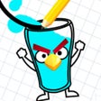 Programikonen: Birds Glass - Angry Draw …