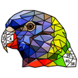 Programikonen: Animals Poly Art Puzzle