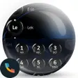 Spheres BlackBlue Contacts&Dialer Theme
