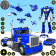 Fire Fighter Robot Truck icon
