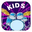 プログラムのアイコン：Drums for girls  boys 2-6…
