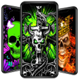 Programikonen: Skull Wallpaper