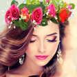 أيقونة البرنامج: Wedding Flower Crown Phot…