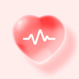 ไอคอนของโปรแกรม: Heart Check: Health  Fitn…