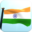 أيقونة البرنامج: India Flag 3D Free Wallpa…