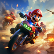 プログラムのアイコン：Flying Moto Bike Stunts R…