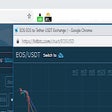 EOS Ticker