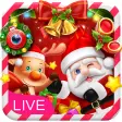 3D Happy Christmas Santa Theme