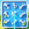 Programikonen: light_arrow_reflection