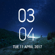 Icon of program: Digital Clock Galaxy S8 P…