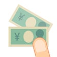プログラムのアイコン：お金ならべ