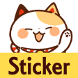 Korean Stickers Maneki Cats