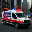 Icône du programme : City Ambulance Driving Si…