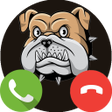 Иконка программы: Fake Call Scary Dog Game