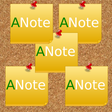 プログラムのアイコン：ANote - Sticky Notes(+Wea…