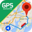 GPS Navigation: Road Map Route