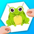 程序图标：Fold It Paper Puzzle 3D