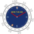 Rotary Clock Widget