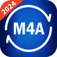 أيقونة البرنامج: M4A to Mp3 Converter - M4…