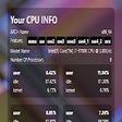 Icon of program: CPU Info