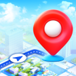 Programın simgesi: GPS Circle  Share Locatio…