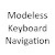 Modeless Keyboard Navigation