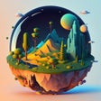 Иконка программы: Idle Planet Miner