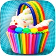 Cooking Colorful Cupcakes Game Rainbow Desserts