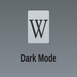 أيقونة البرنامج: Wikipedia Dark Mode