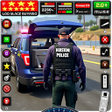 Police Officer Car Game 3d icon