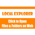 Local Explorer - Open File Links in Chrome