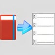 Icoon van programma: Bookmarks to References
